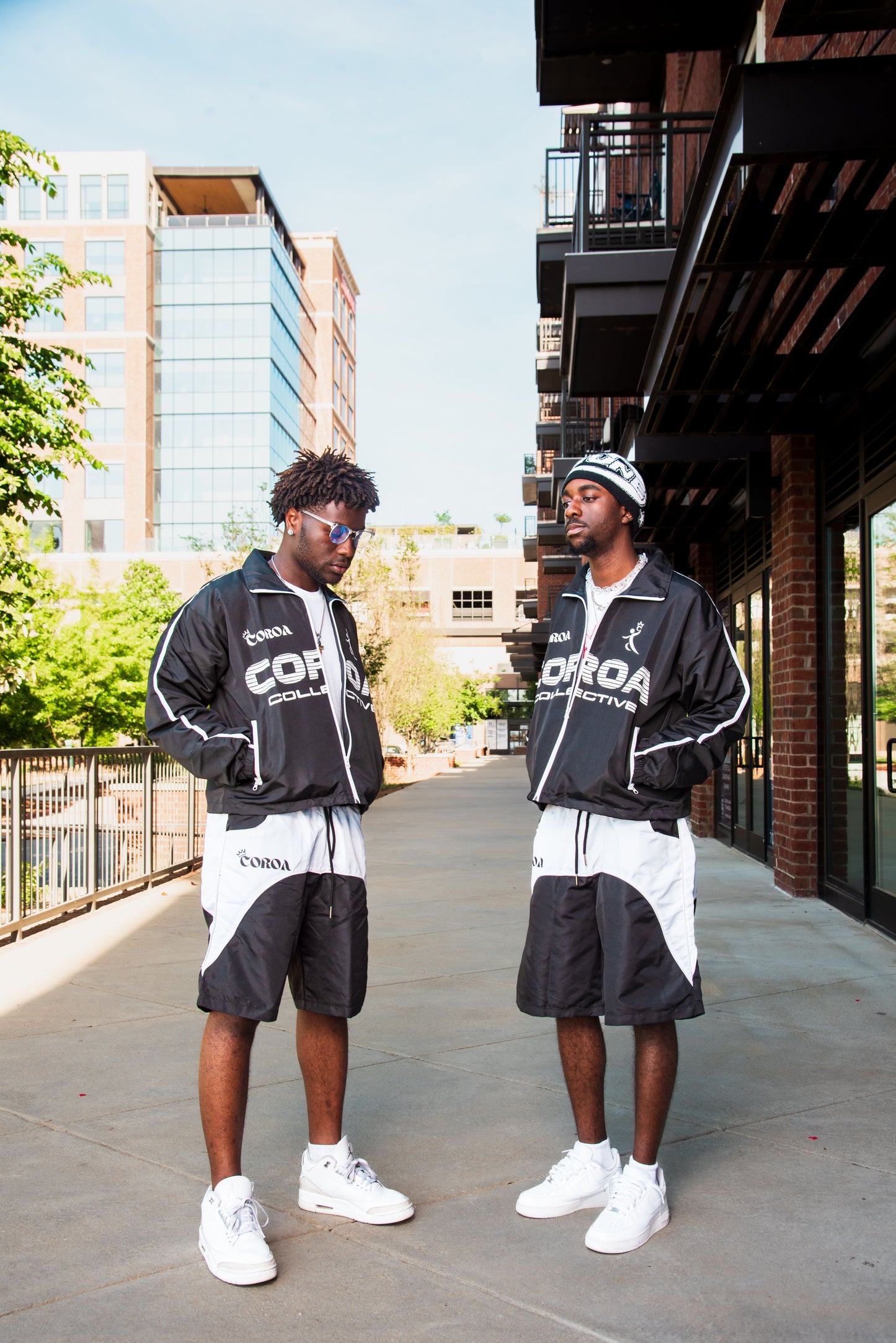 Kingdom Black Windbreaker Jacket