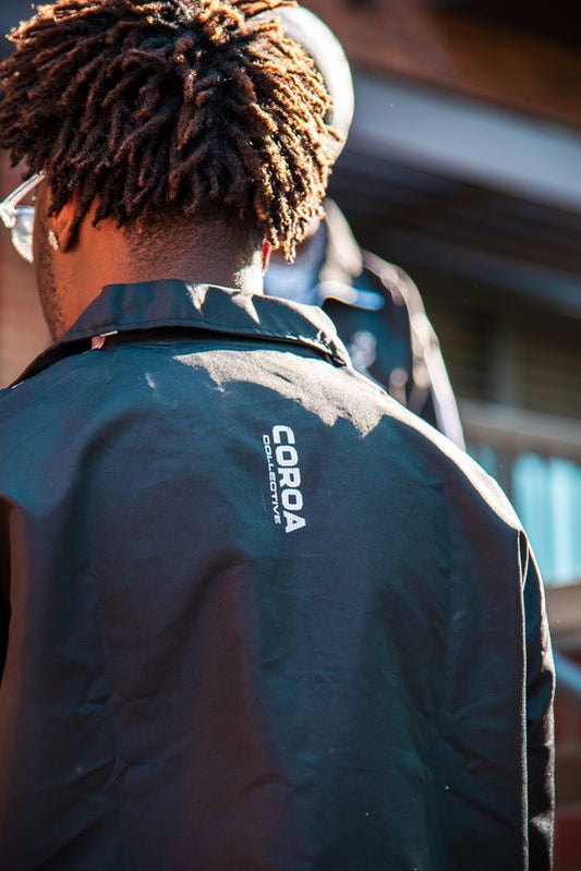 Kingdom Black Windbreaker Jacket