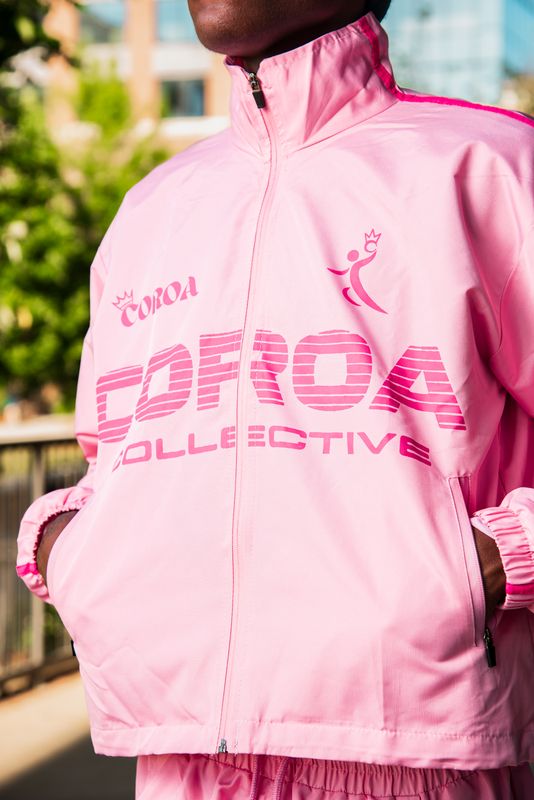 Kingdom Pink Windbreaker Jacket