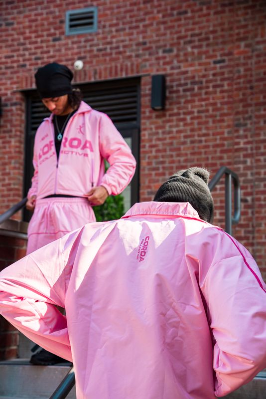 Kingdom Pink Windbreaker Jacket